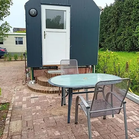 Neu! Bauwagen Balu Mit Bad Terrasse U. Ausblick Kevelaer